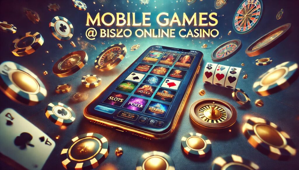 Mobile Games at Bizzo Online Casino