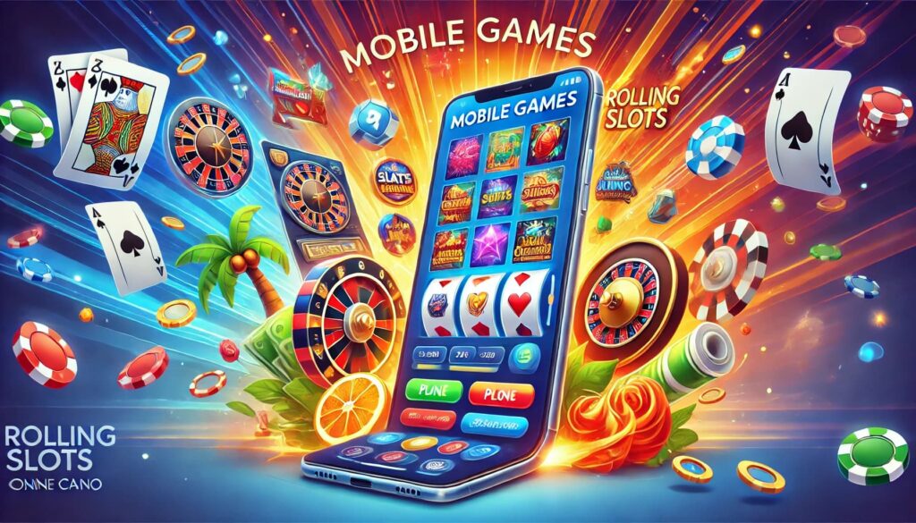 Mobile Games at RollingSlots Online Casino