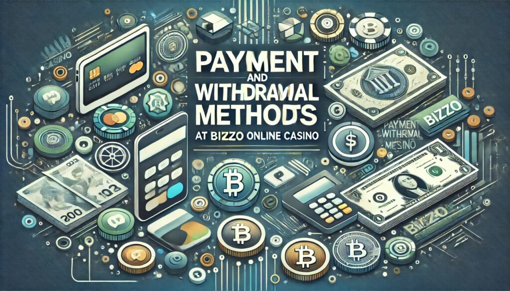 Payment and Withdrawal Methods at Bizzo Online Casino