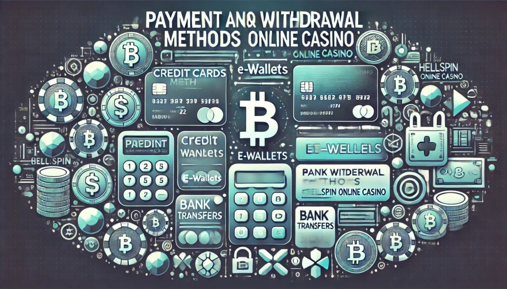 Payment and Withdrawal Methods at Hellspin Online Casino