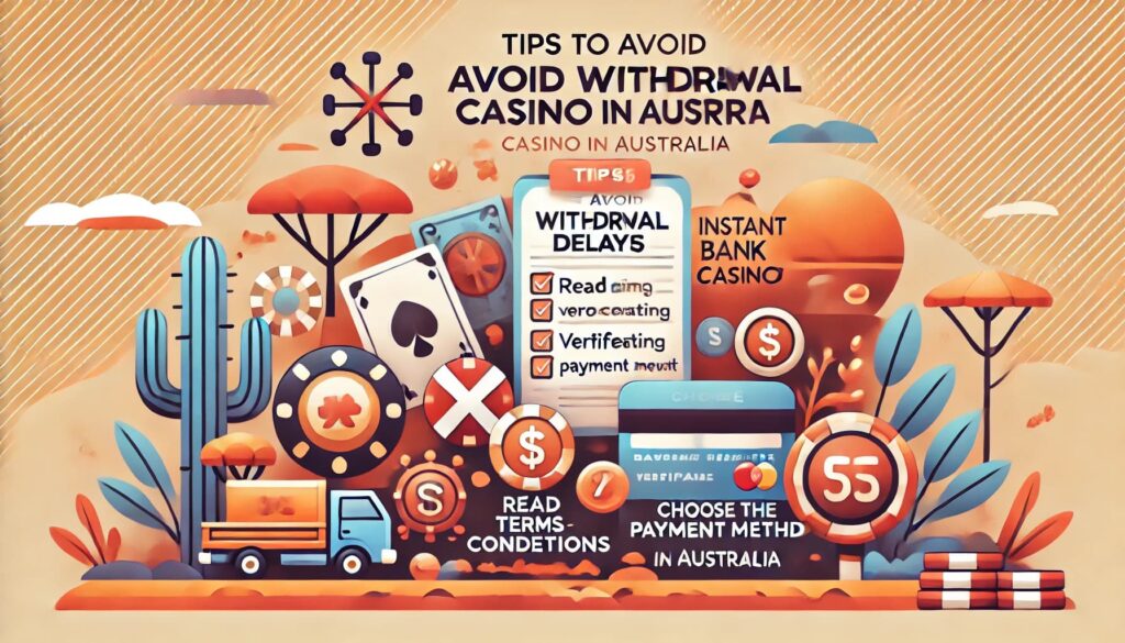 Tips to Avoid Withdrawal Delays at an Instant Bank Transfer Casino in Australia